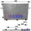 AKS DASIS 092420N Condenser, air conditioning